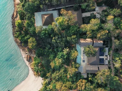 Four-Bedroom Oceanview Pool Villa with Schedule Boat Transfer — Island Escape Burasari